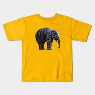 Elephant Mount Tribe Kids T-Shirt